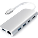 Док-станция Satechi Type-C Multimedia Adapter Silver (ST-TCMM8PAS)