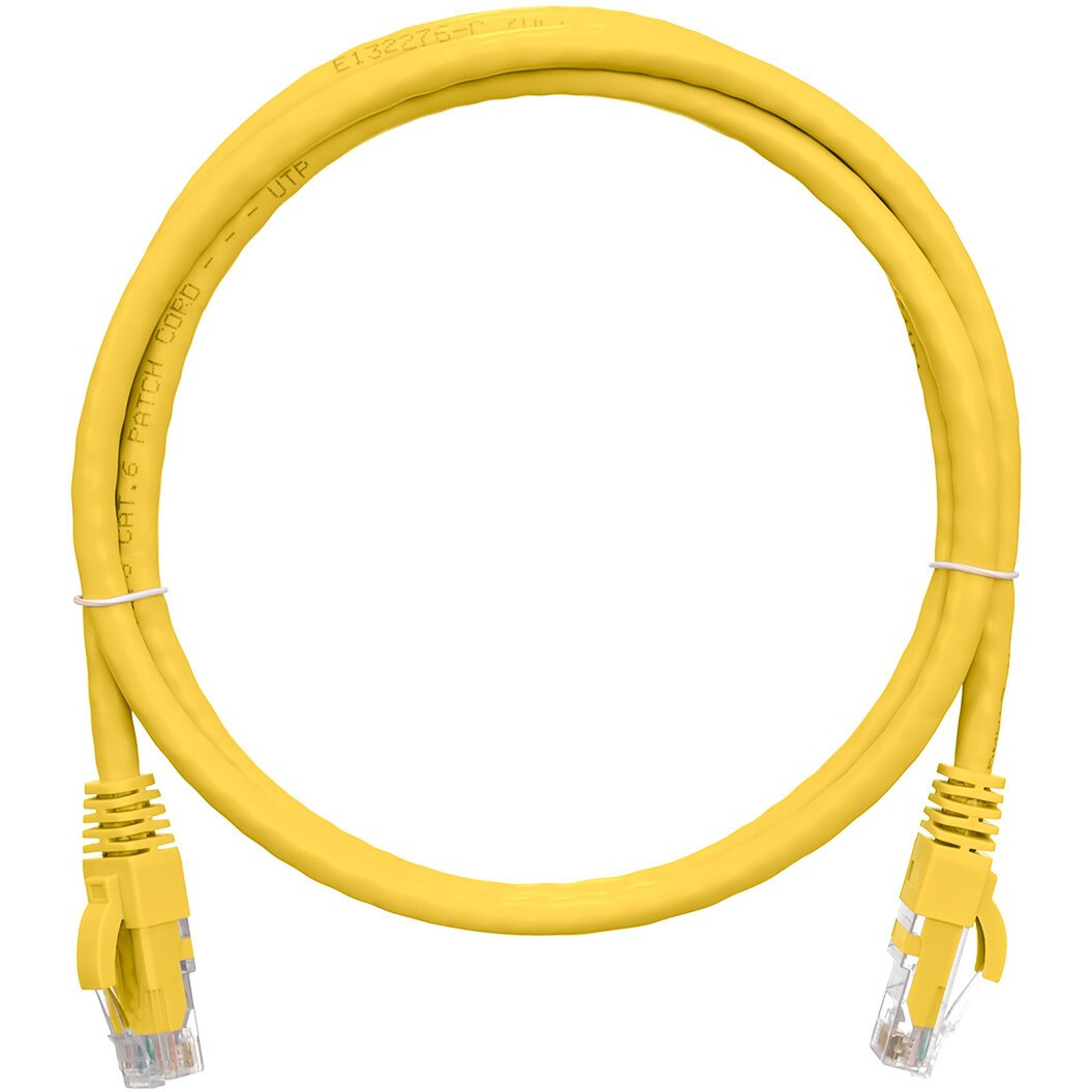 Патч-корд NIKOMAX NMC-PC4UE55B-010-C-YL, 1м