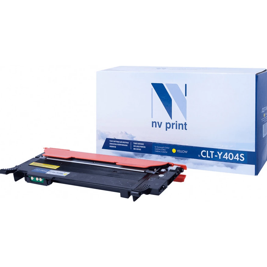 Картридж NV Print CLT-Y404S Yellow