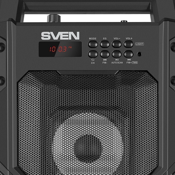 Портативная акустика Sven PS-435 Black - фото 7