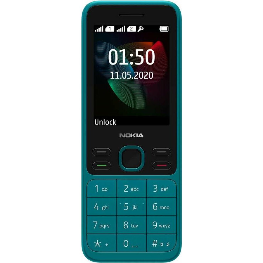 Телефон Nokia 150 Dual Sim Turquoise - 16GMNE01A04