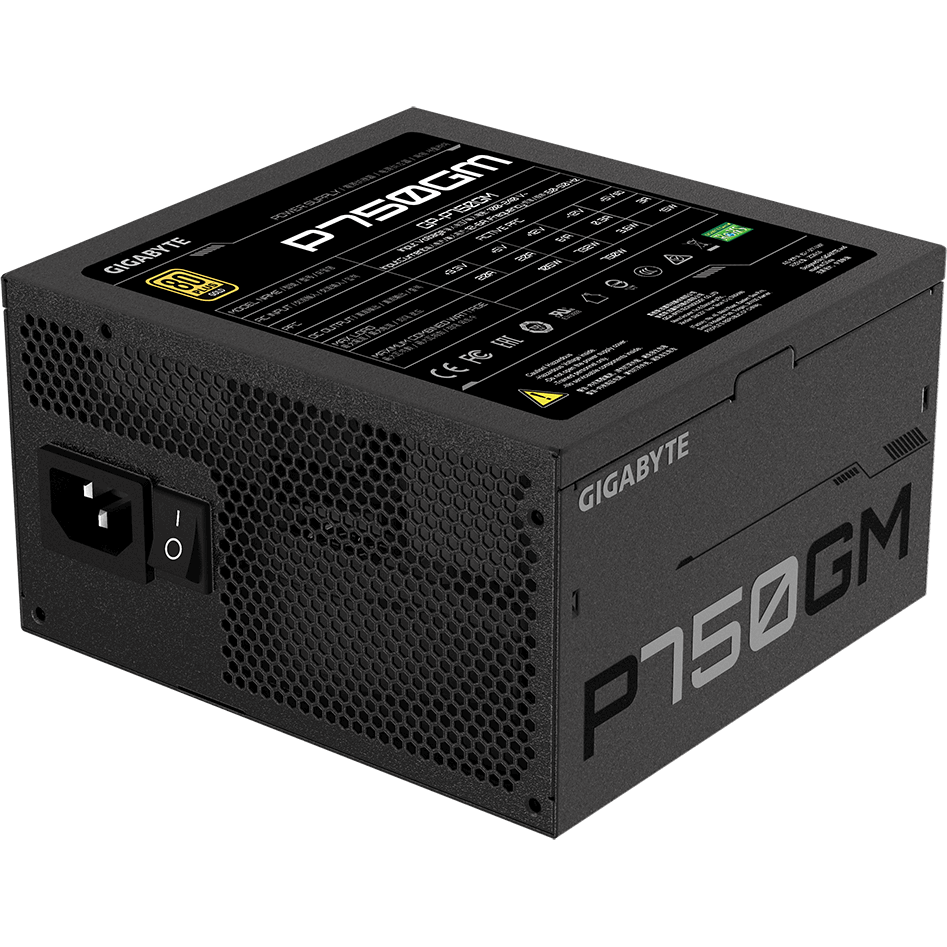 Блок питания 750W Gigabyte GP-P750GM - фото 3