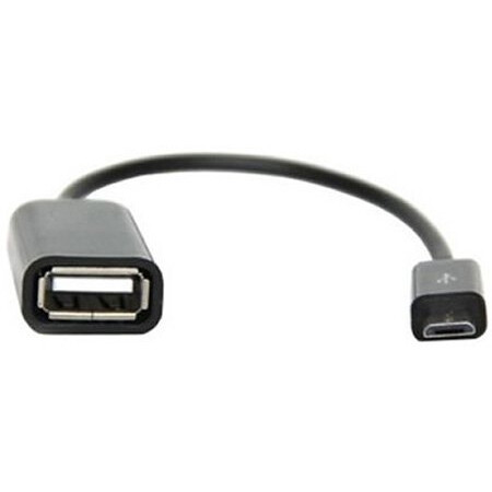 Переходник USB A (F) - microUSB B (M), KS-IS KS-133