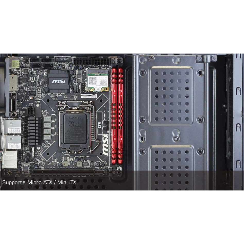 Корпус AeroCool QS-180 Black - EN52919 - фото 6