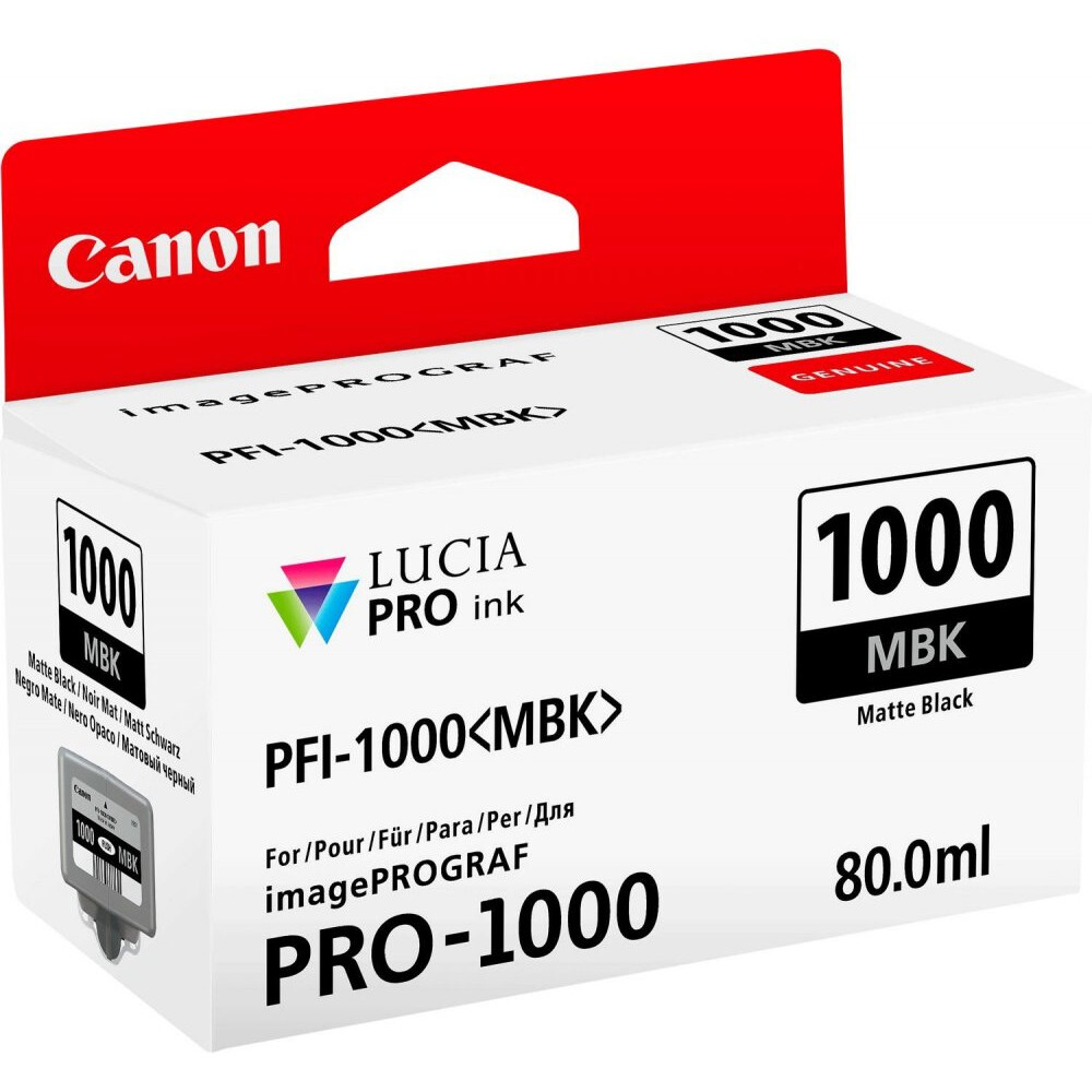 Картридж Canon PFI-1000 Matte Black - 0545C001