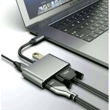Переходник USB Type-C - HDMI/USB3.0/USB Type-C/VGA, Telecom TUC055