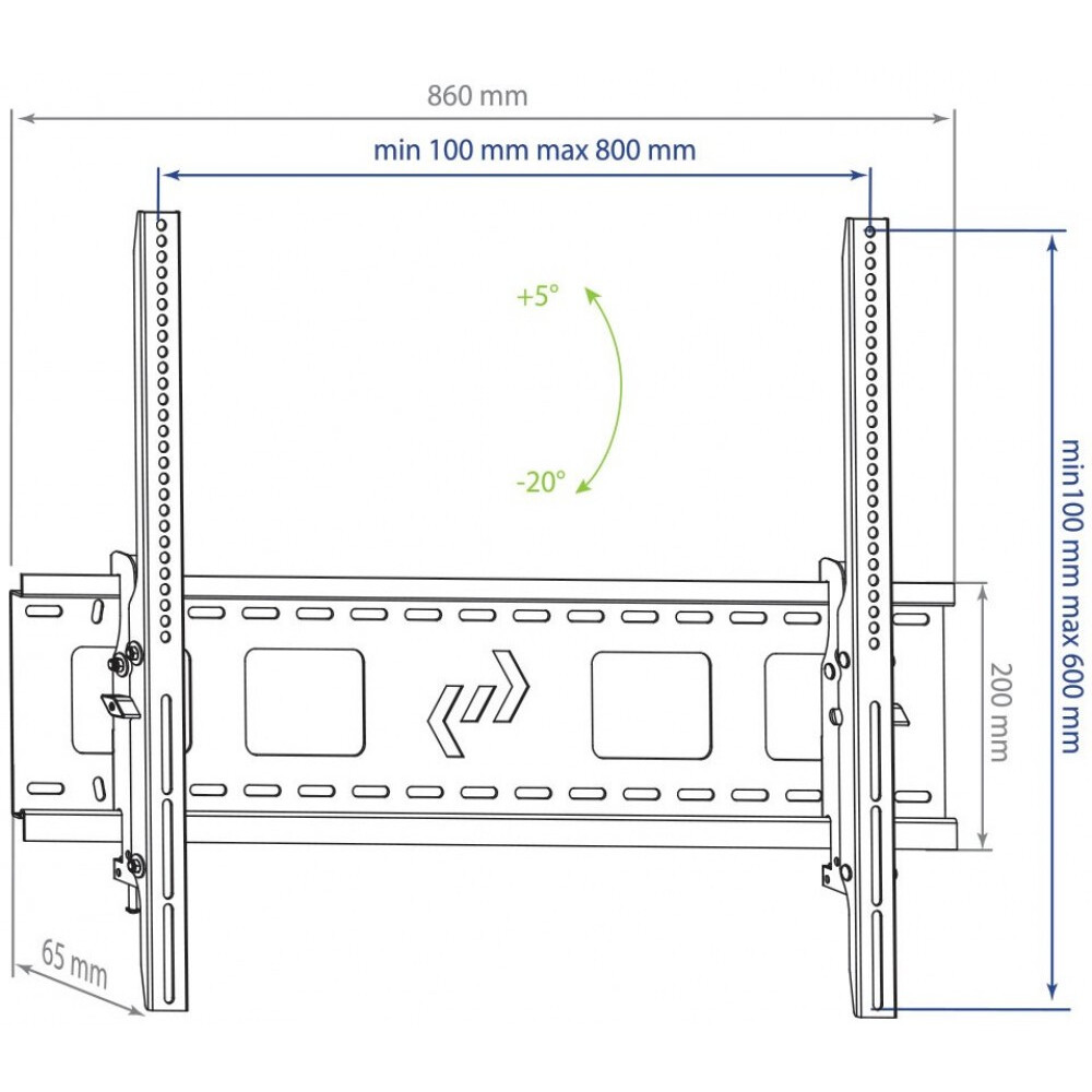 Кронштейн Kromax STAR-2 New Black - фото 2