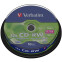 Диск CD-RW Verbatim 700Mb 10x Cake Box DataLife+ (10шт) (43480)