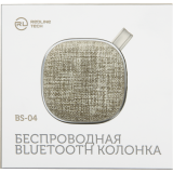Портативная акустика Red Line Tech BS-04 Grey (УТ000017819)