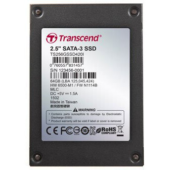 Накопитель SSD 256GB Transcend 420 (TS256GSSD420I) OEM