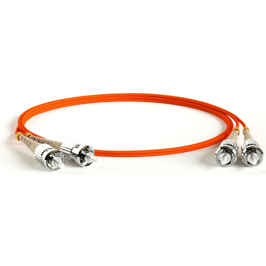 Патч-корд Hyperline FC-D2-50-ST/PR-ST/PR-H-2M-LSZH-OR, 2м