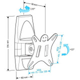 Кронштейн Holder LCDS-5003 Metallic