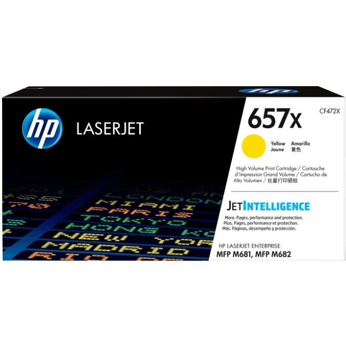 Картридж HP CF472X (№657X) Yellow