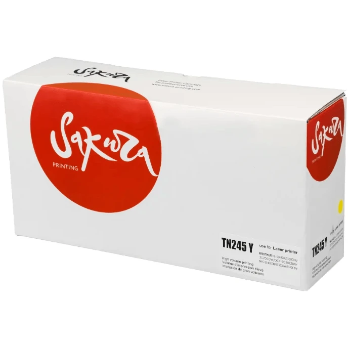 Картридж Sakura SATN245Y Yellow