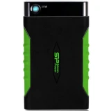 Внешний жёсткий диск 1Tb Silicon Power Armor A15 Black/Green (SP010TBPHDA15S3K)