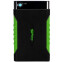 Внешний жёсткий диск 1Tb Silicon Power Armor A15 Black/Green (SP010TBPHDA15S3K)