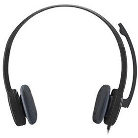 Гарнитура Logitech Stereo Headset H151 Black (981-000589/0590/0587) - 981-000589/981-000590/981-000587 - фото 3