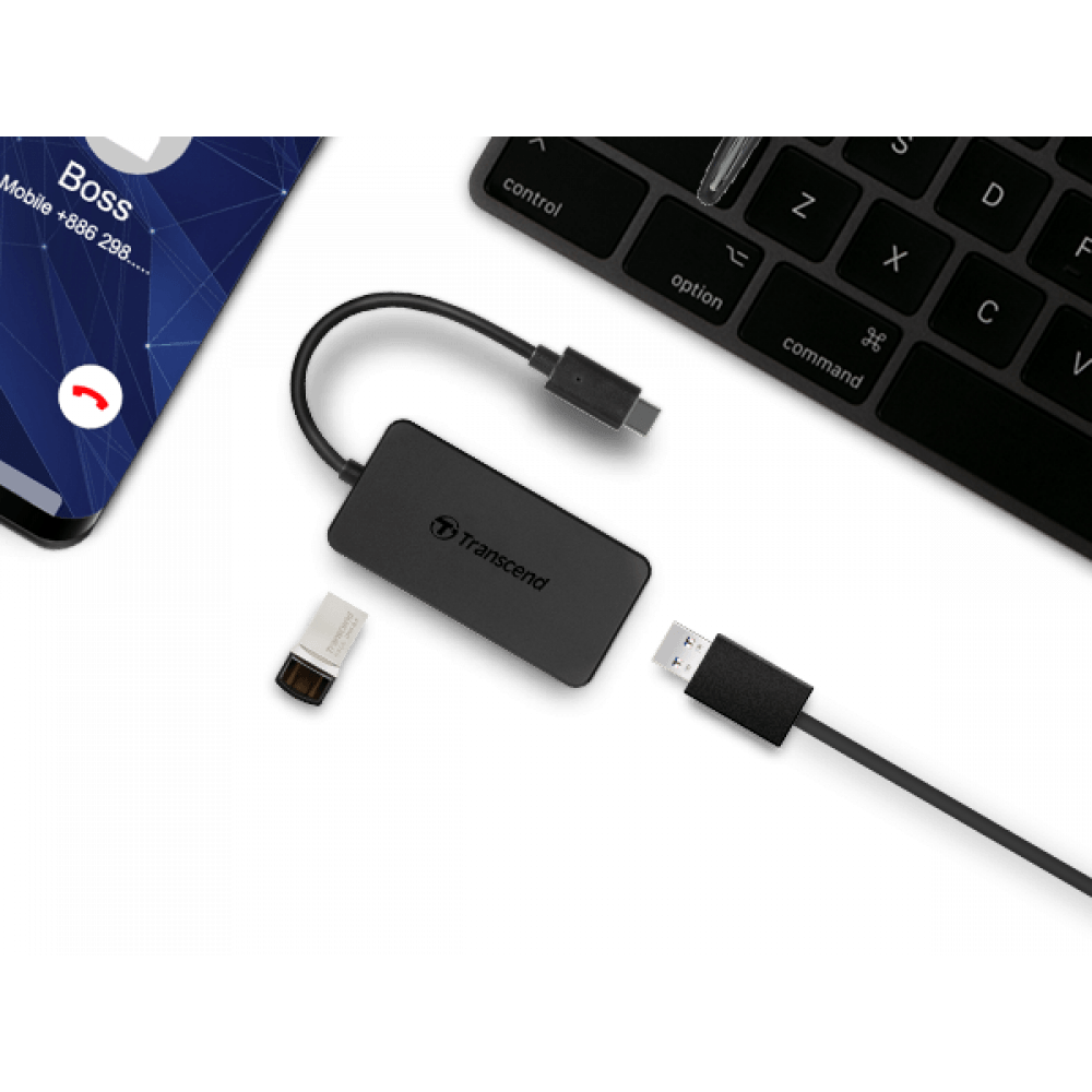 USB-концентратор Transcend TS-HUB2C - фото 6
