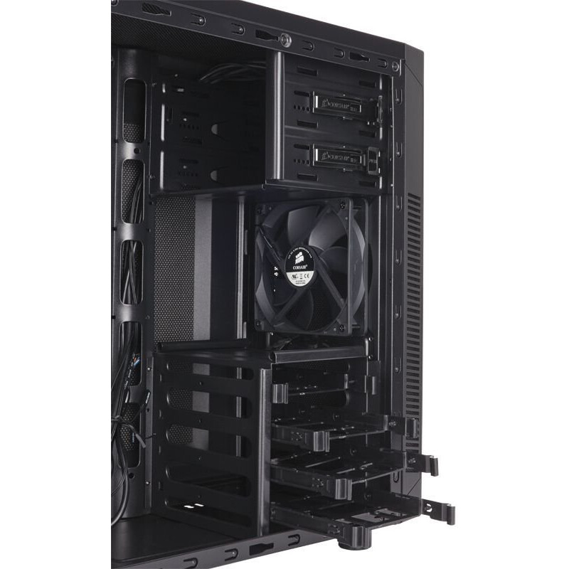 Корпус Corsair Carbide Series 100R Silent Edition Black (CC-9011077-WW) - фото 9