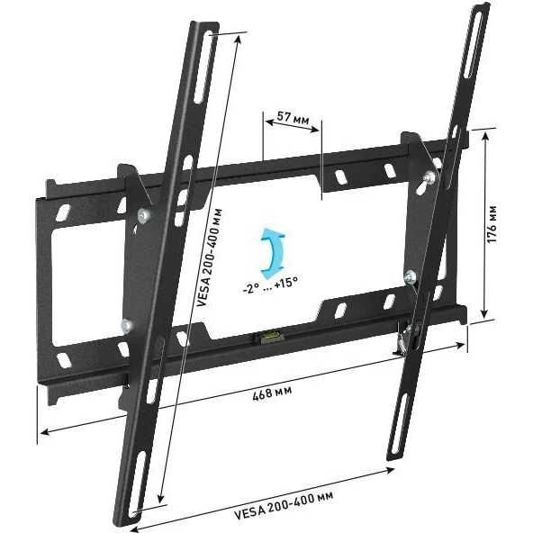 Кронштейн Holder T4624-B Black - фото 2