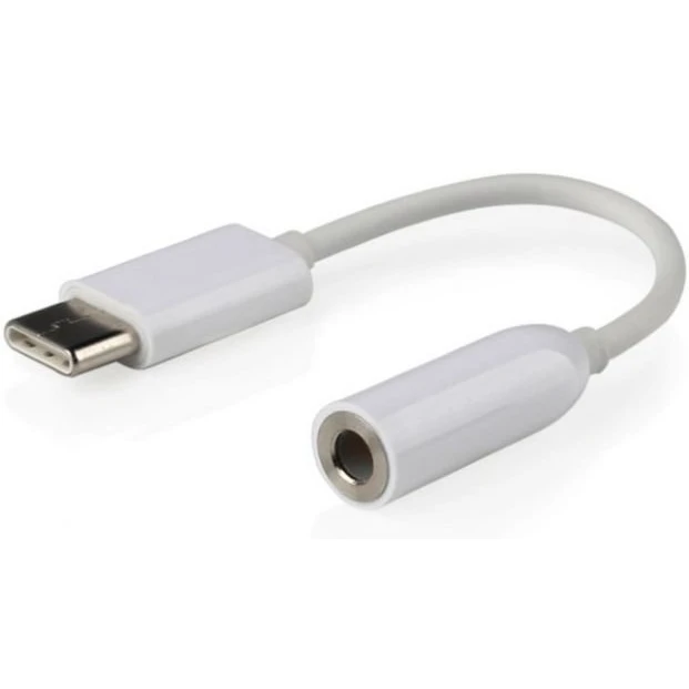 Переходник USB Type-C - 3.5 Jack, Gembird CCA-UC3.5F-01-W