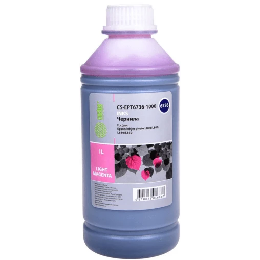 Чернила Cactus CS-EPT6736-1000 Light Magenta