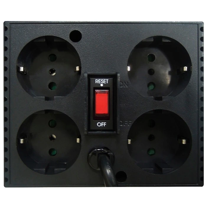 Стабилизатор напряжения Powercom TCA-3000 Black - фото 2