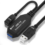 Кабель удлинительный USB A (M) - USB A (F), 10м, Greenconnect GCR-51926