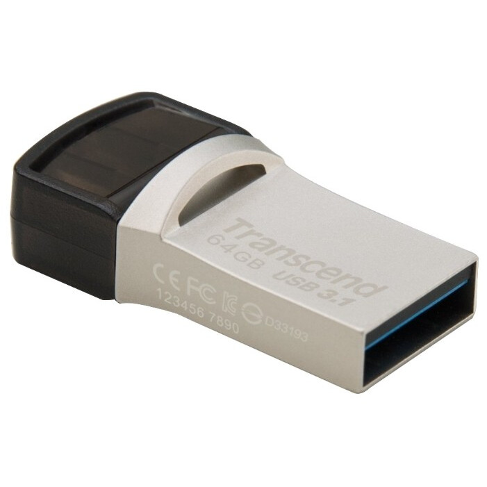 USB Flash накопитель 64GB Transcend JetFlash 890 (TS64GJF890S)