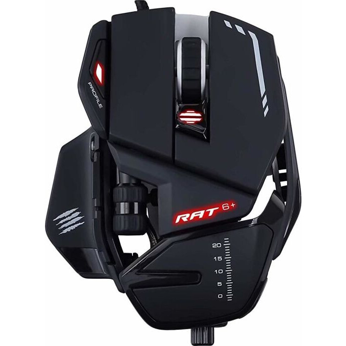 Мышь Mad Catz R.A.T.6+ Black - MR04DCINBL000-0 - фото 2