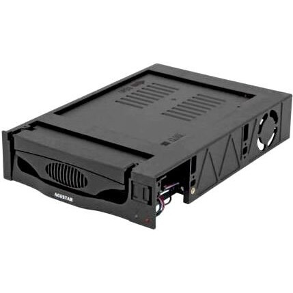 Mobile rack AgeStar SR3P-SW-2F Black