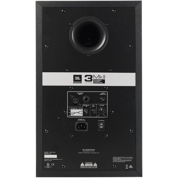 Акустическая система JBL 308P MKII Black - 308PMKII-EU - фото 3