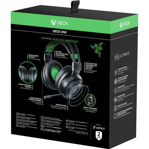 Гарнитура Razer Nari Ultimate Black/Green - RZ04-02910100-R3M1 - фото 12