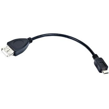 Переходник USB A (F) - microUSB B (M), 0.15м, Gembird A-OTG-AFBM-001