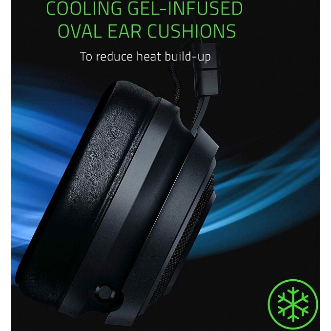 Гарнитура Razer Nari Ultimate Black/Green - RZ04-02910100-R3M1 - фото 9