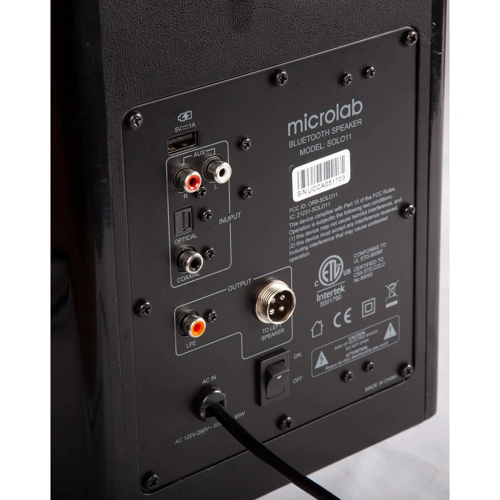 Колонки Microlab SOLO-11 Black - фото 2