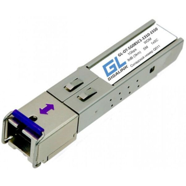 Трансивер GIGALINK/NIKOMAX GL-OT-SG06SC1-1310-1550-B