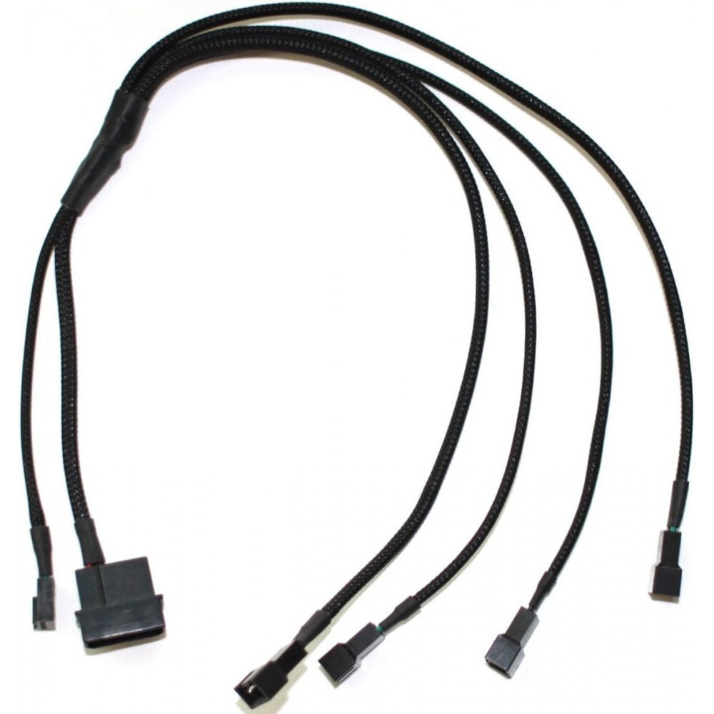 Переходник Molex + 4-pin - 4x 4-pin, GELID CA-PWM-03