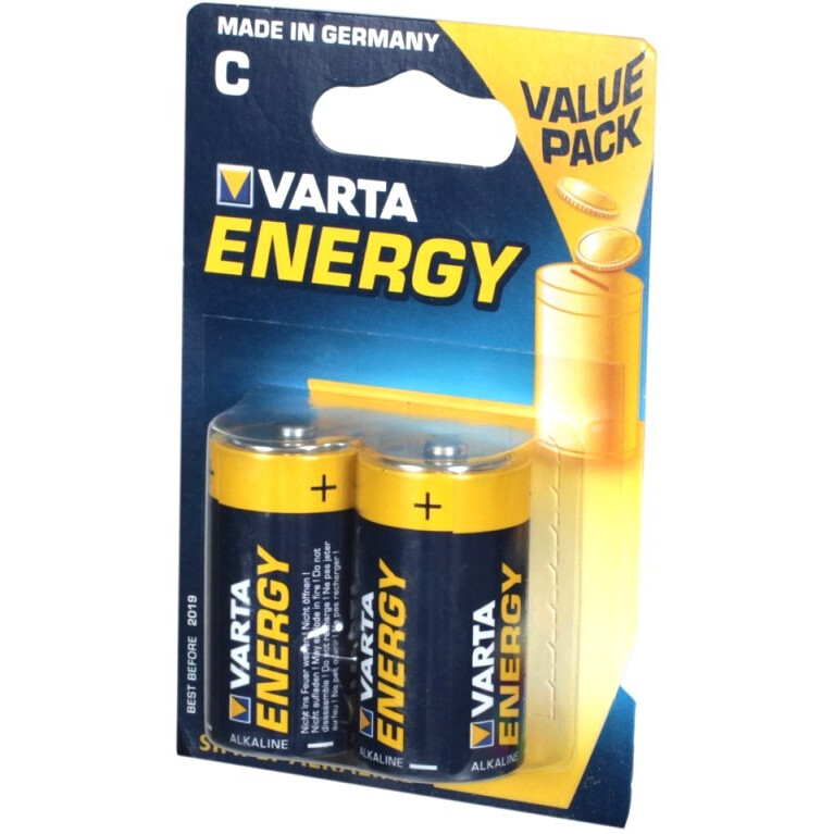 Батарейка Varta Energy (C, 2 шт.) - 04114229412