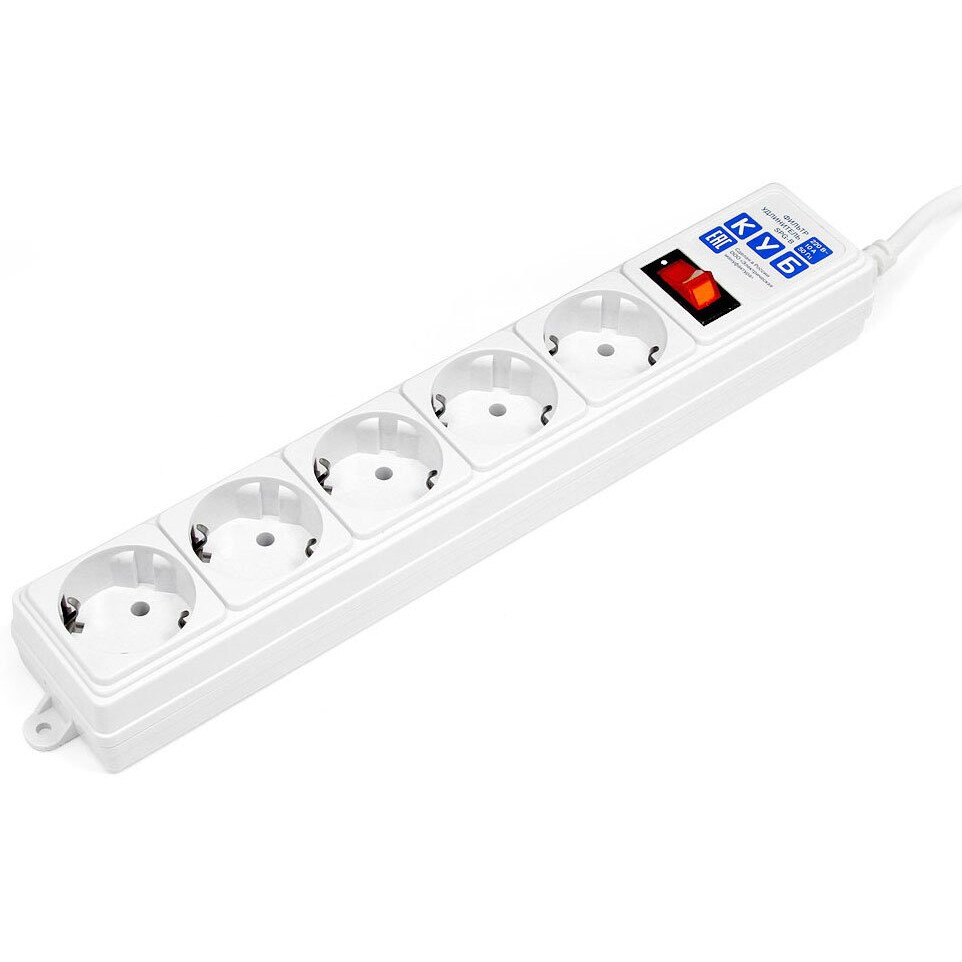 Сетевой фильтр Power Cube SPG-B-6 White - SPG-B-6-WHITE - фото 2