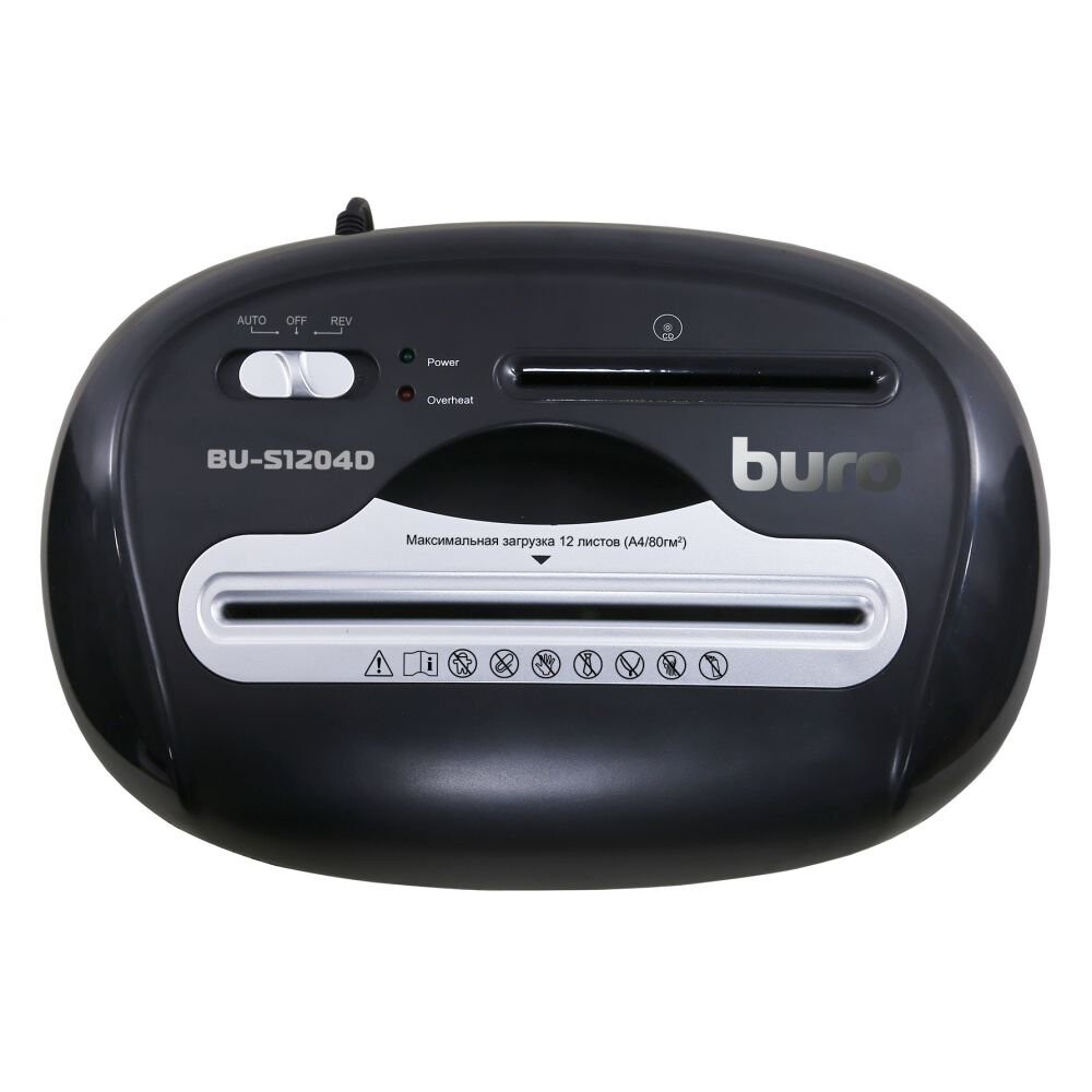 Уничтожитель бумаги (шредер) BURO BU-S1204D - OS1204D - фото 3