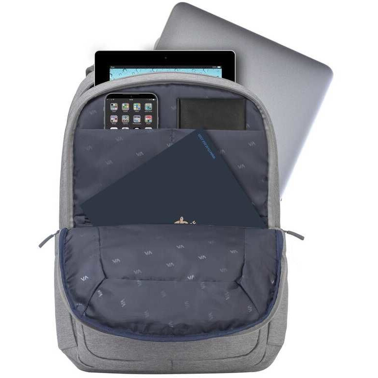 Рюкзак для ноутбука Rivacase 7760 Grey - фото 4