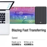 Внешний накопитель SSD 512Gb Silicon Power Bolt B75 Pro (SP512GBPSD75PSCK)