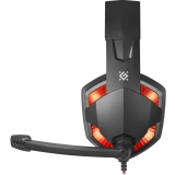 Гарнитура Defender Warhead G-370 Black/Red (64037)