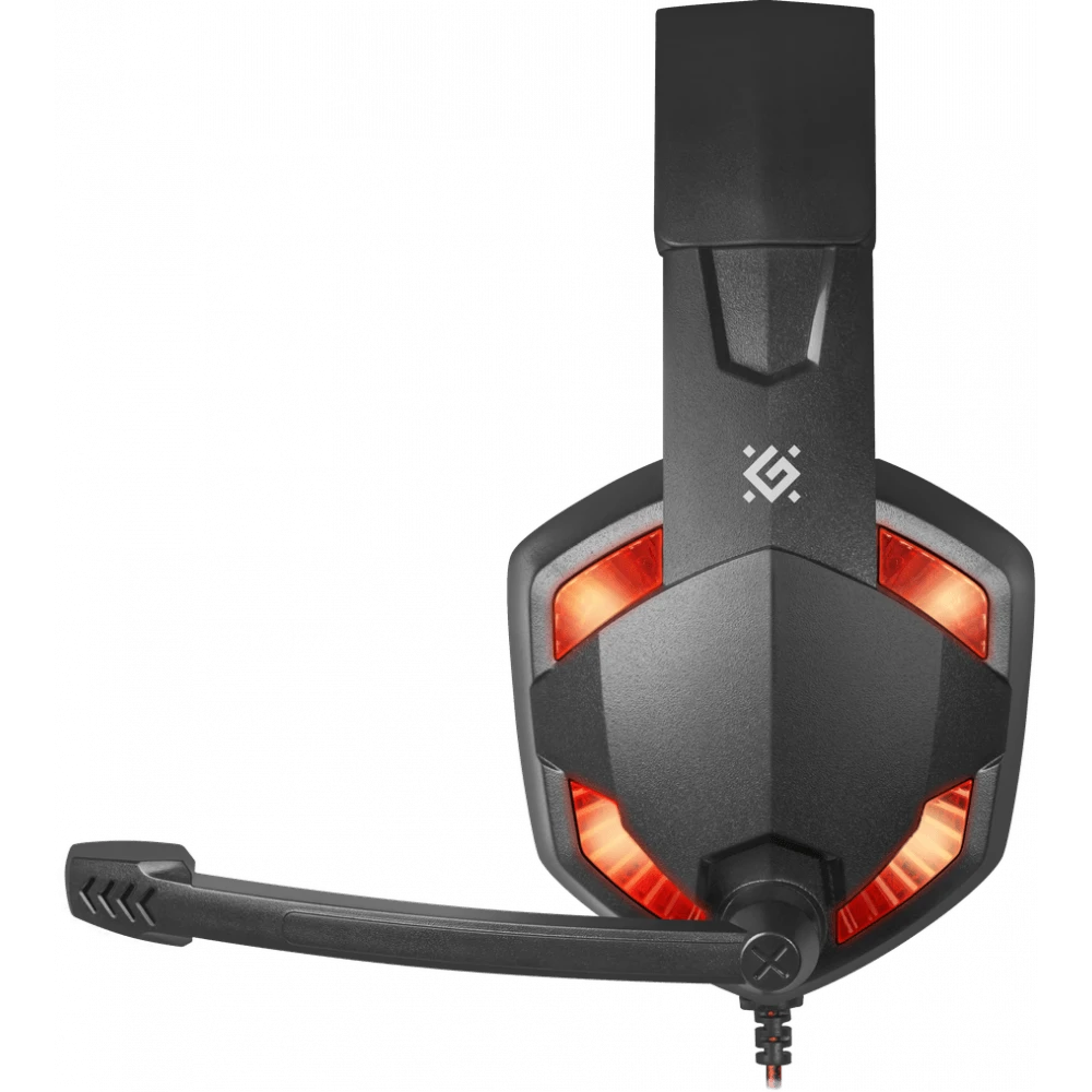 Гарнитура Defender Warhead G-370 Black/Red - 64037 - фото 2