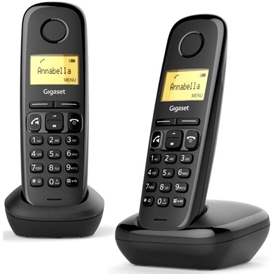 Радиотелефон Gigaset A270 Duo Black - L36852-H2812-S301/A601