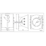 Монтажная коробка Hikvision DS-1232ZJ
