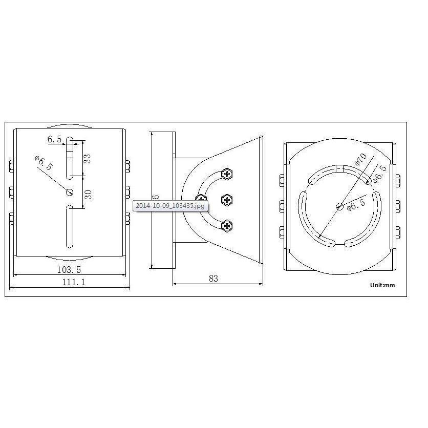 Монтажная коробка Hikvision DS-1232ZJ - фото 3