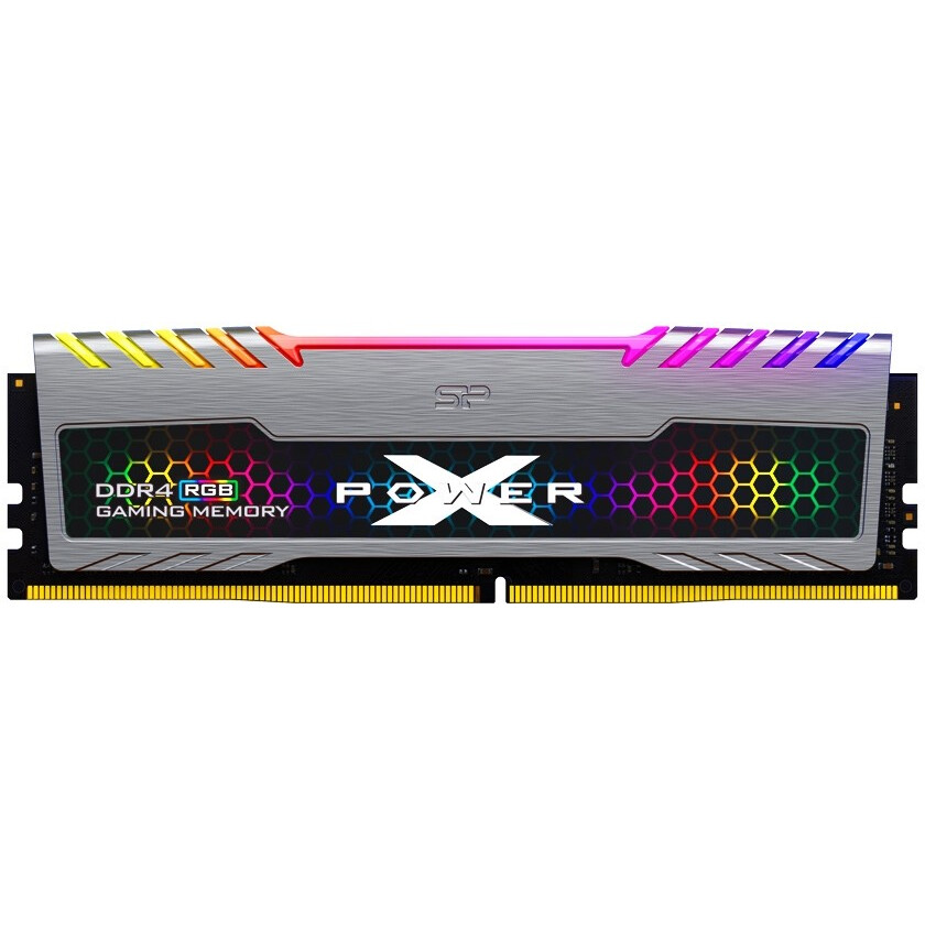 Оперативная память 16GB DDR4 3200MHz Silicon Power XPower Turbine RGB (SP016GXLZU320BDB) - фото 2