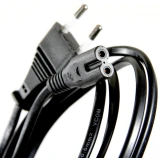 Кабель питания CEE 7/16 - C7, 1.8м, VCOM CE023-CU0.5-1.8M